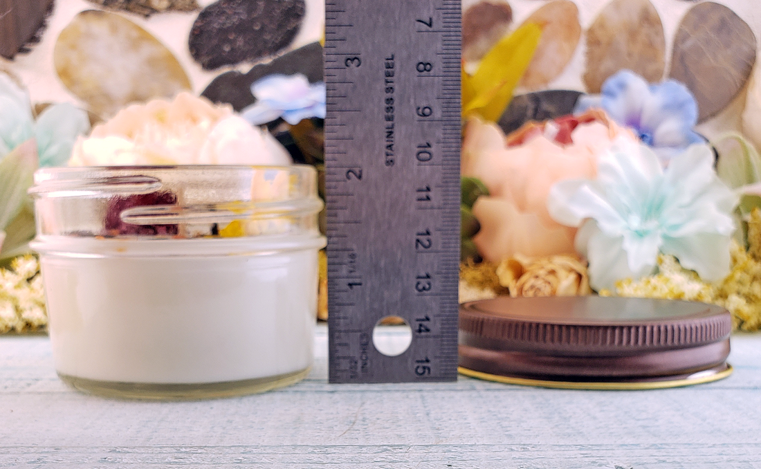 Coconut Soy Wax Handmade Scented Jar Candle & Gem Chips - Best Friend - Essential Oil Scented Candle - Sizing 2
