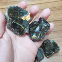 Labradorite Natural Gemstone Polished Face Seeing Stone