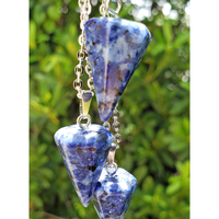 Lapis Lazuli Gemstone Pendulum Pendant