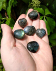 Labradorite Natural Gemstone Heart - Multiple Sizes!
