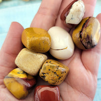 Mookaite Natural Tumbled Gemstone - One Freeform Stone