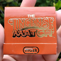 Incense Matchbook - Scented Matches for Meditation & Rituals - Musk\