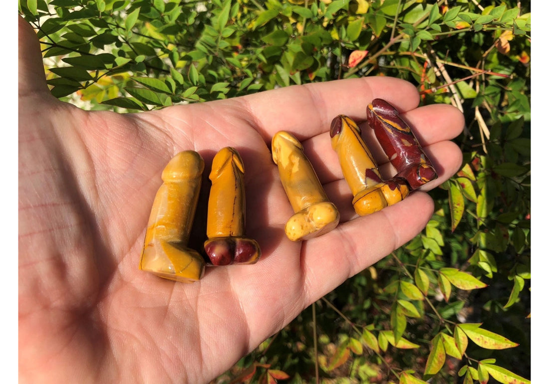 Mookaite Polished Gemstone Phallus - Multiple Sizes! 2