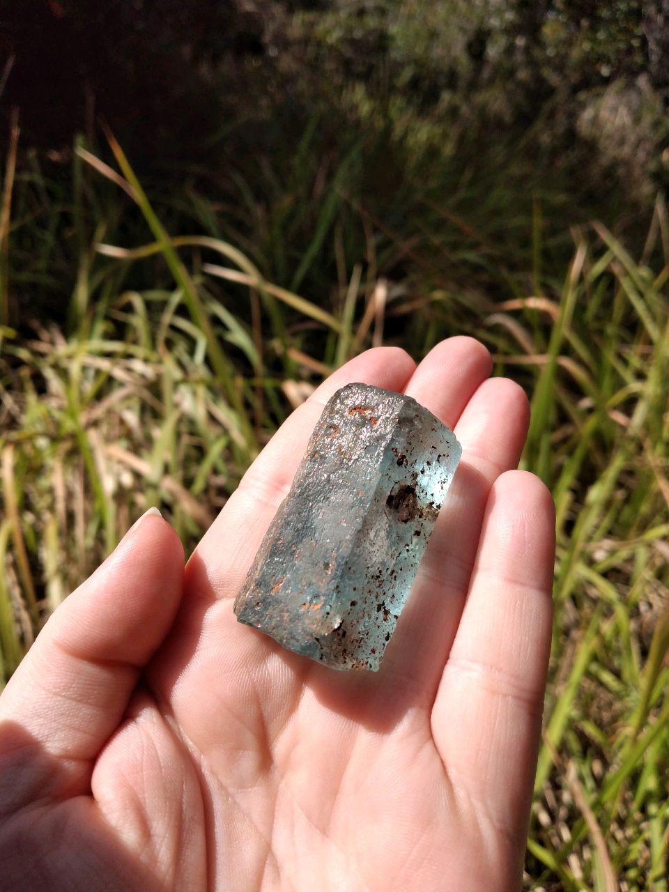 Malawi Aquamarine Blue Beryl Natural Gemstone - 226 Carats - Jewelry Grade!