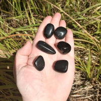 Shungite Natural Tumbled Gemstone - Single Stone or Ounce