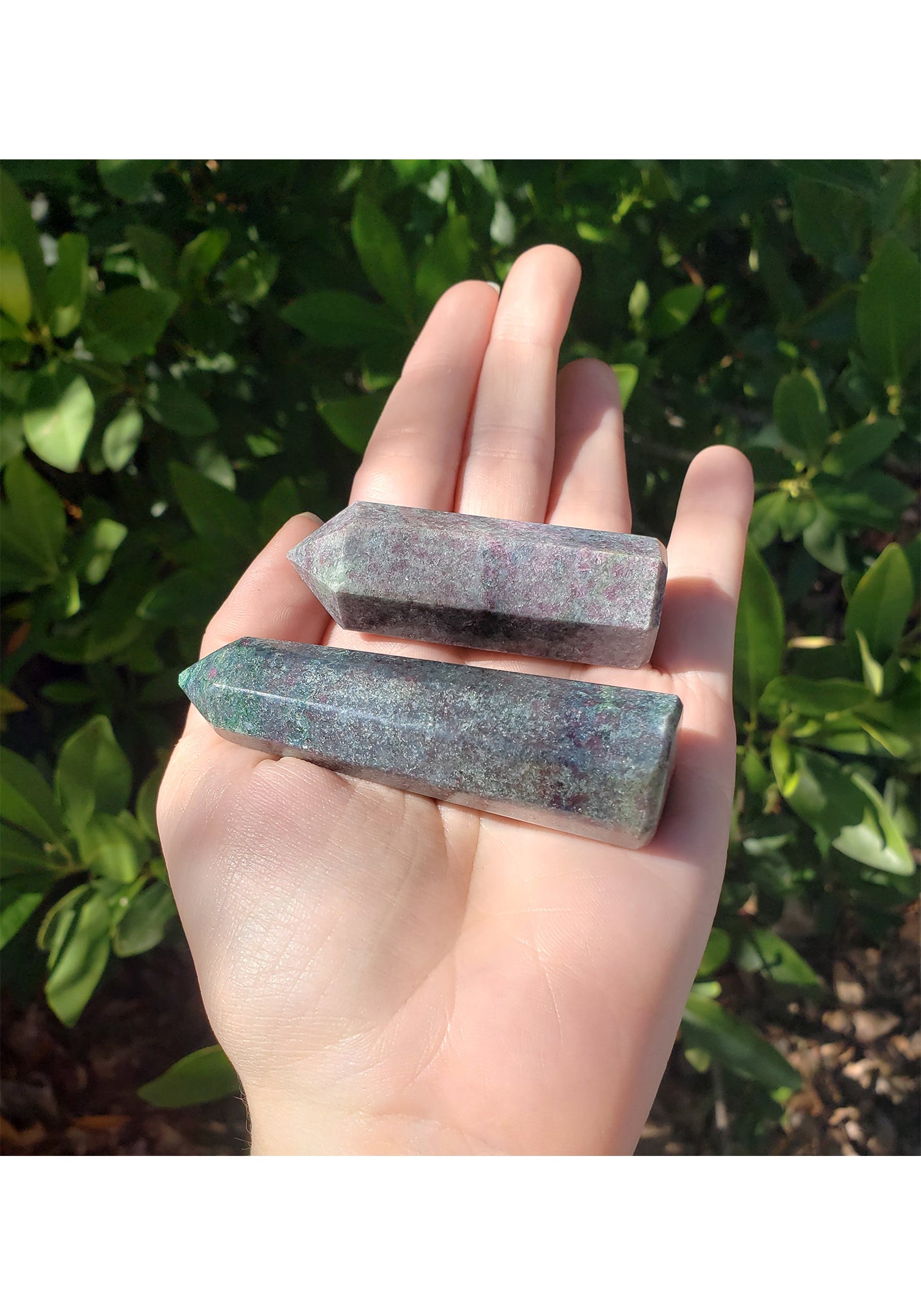 Ruby Kyanite Gemstone Obelisk Tower Point - [ 2&quot; - 3&quot; ] 2