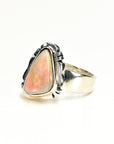 Australian Opal Sterling Silver Ring - Ella 2