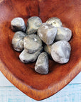 Pyrite Fool's Gold Tumbled Gemstone Bowl