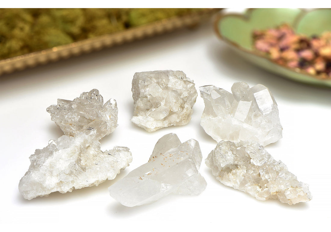 Quartz Crystal Natural Gemstone Cluster **A-Grade** 3