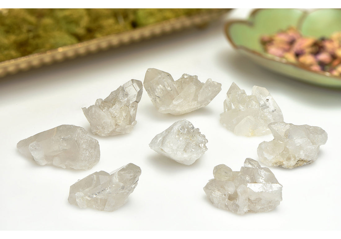 Quartz Crystal Natural Gemstone Cluster **A-Grade** 4