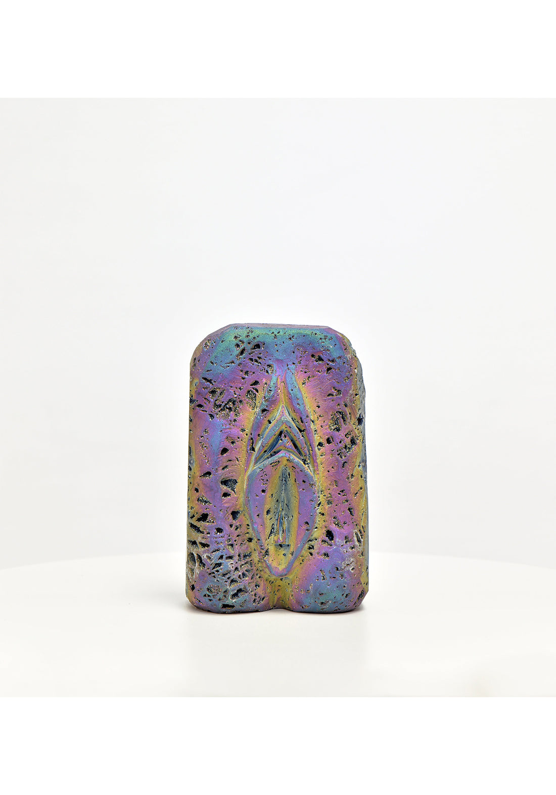Rainbow Titanium Gemstone Vagina Carving 3