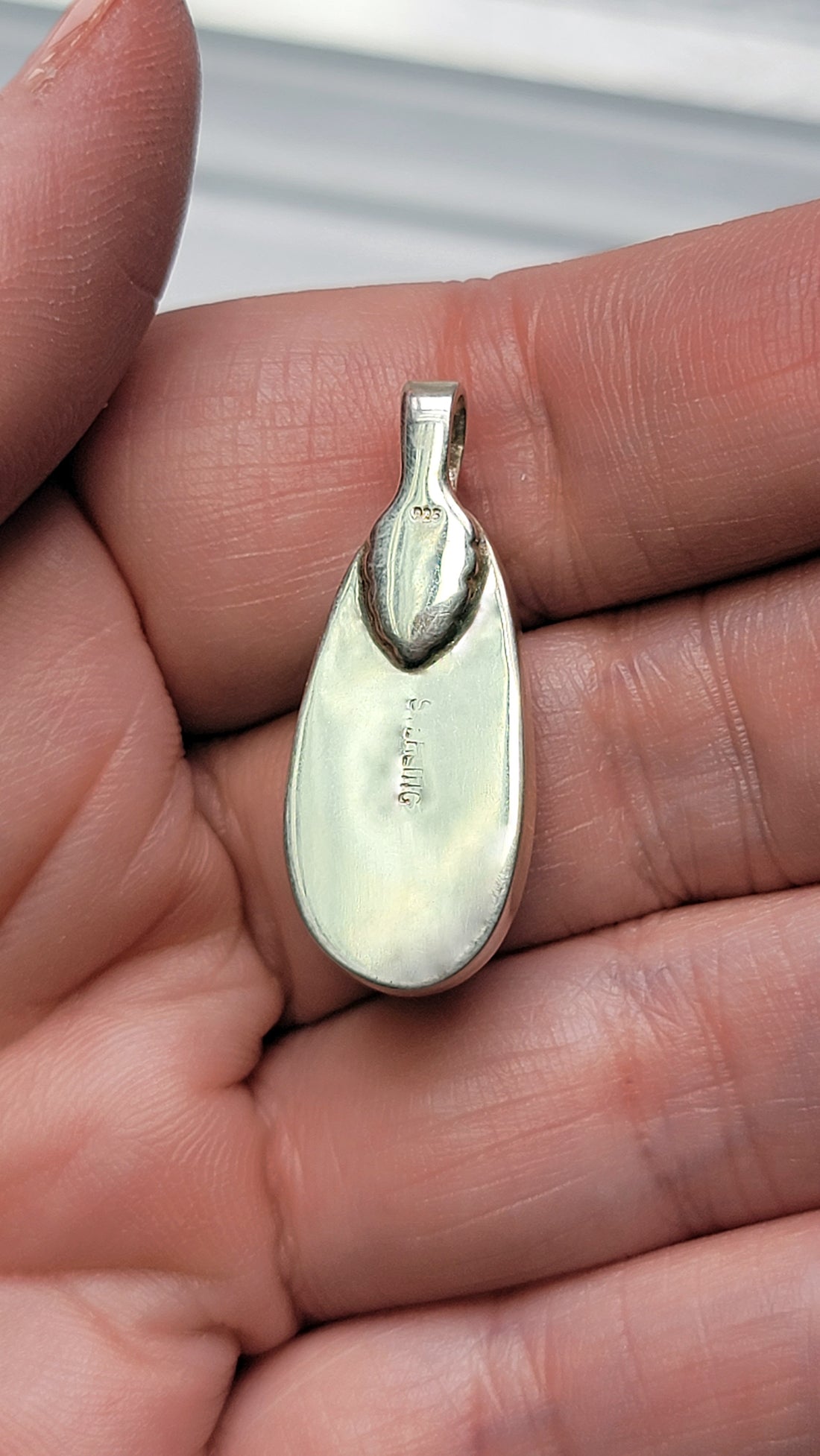 Natural Cantera Mexican Yellow Opal Sterling Silver & Copper Pendant - AA Grade Opal