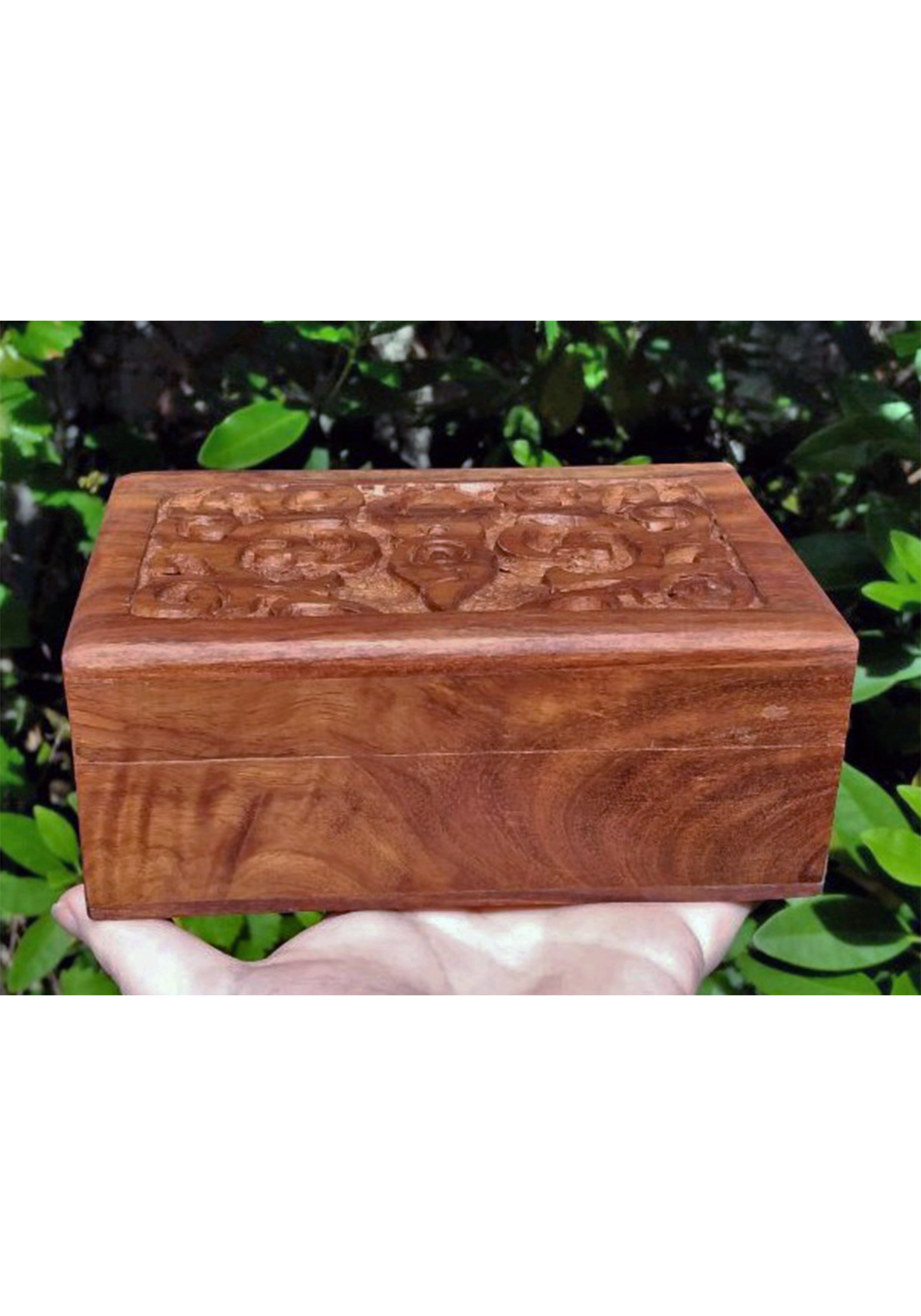 Divine Feminine Goddess Aspect Wooden Storage Chest Box
