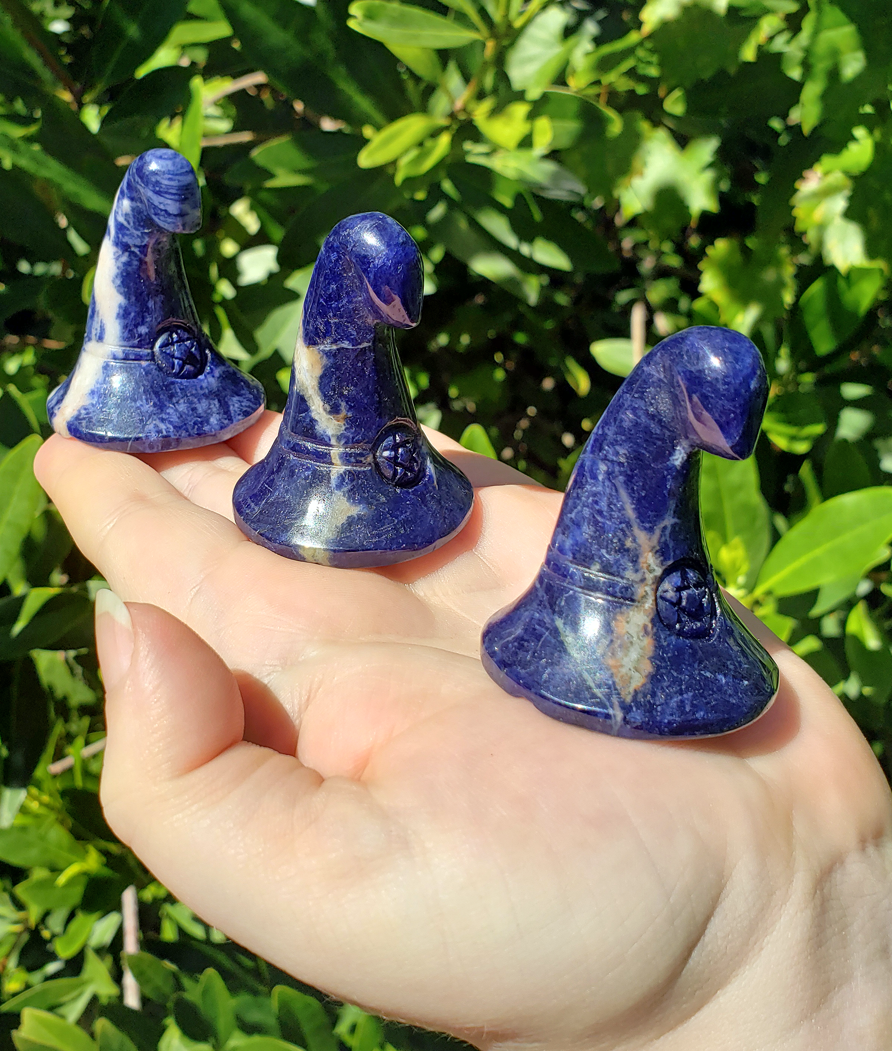 Sodalite Witch&#39;s Hat
