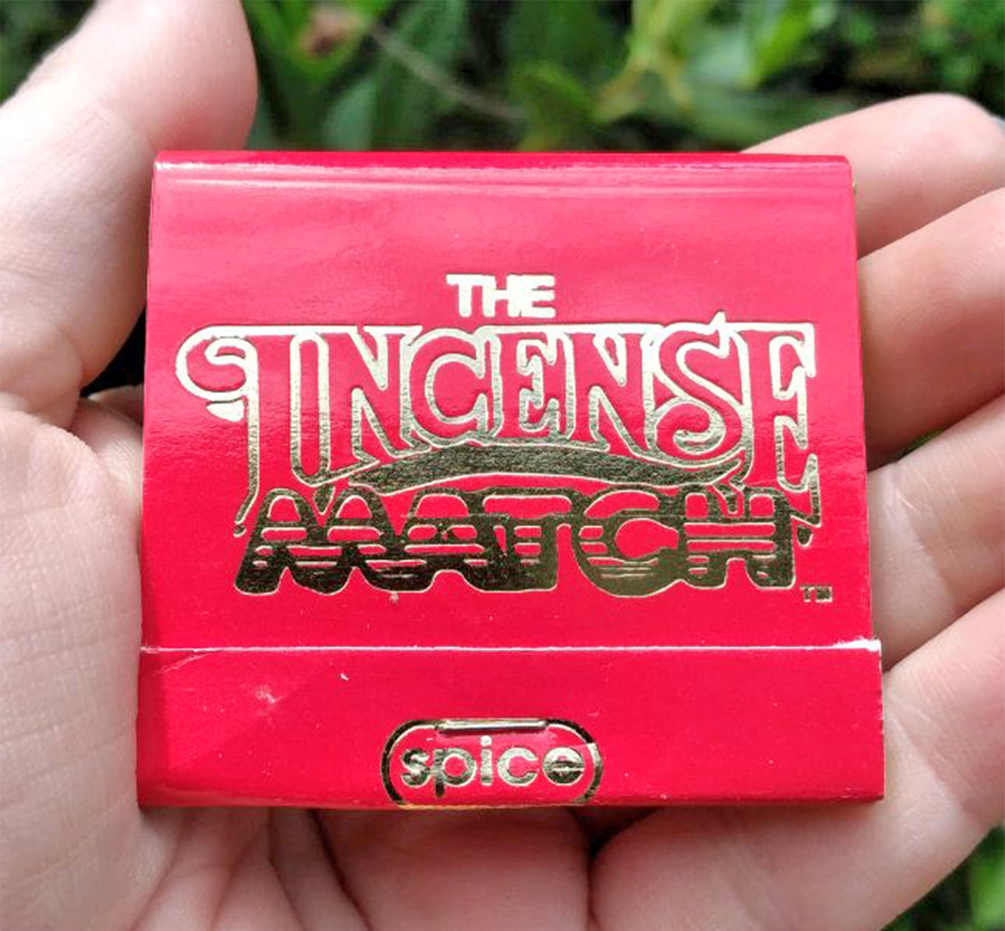 Incense Matchbook - Scented Matches for Meditation &amp; Rituals - Spice