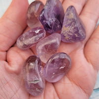 Amethyst Tumbled Natural Gemstone 2 Ounce
