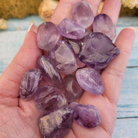 Amethyst Tumbled Natural Gemstone 4 Ounce