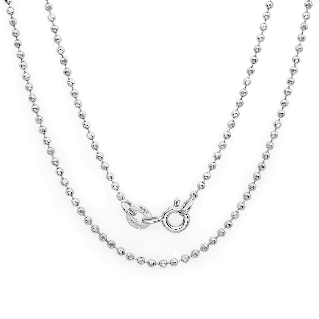 Sterling Silver 1.5mm Bead Chain