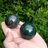 Bloodstone Gemstone Orb Sphere - Multiple Sizes! 2