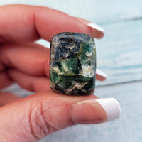 Blue-Green Kyanite Tumbled Stone
