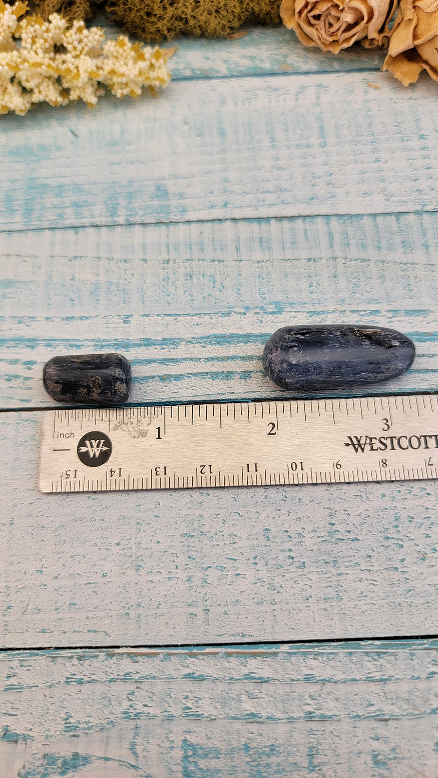 Blue Kyanite Polished Tumbled Gemstone