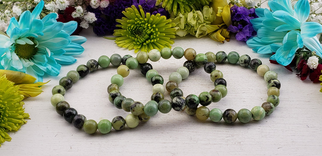 Chrysoprase Bead Bracelet – TFD Jewellery Crystals and Curio Pieces