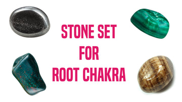 Chakra Set for Root Chakra Gemstone Pocket Stone Set | Crystal Gemstone Shop.