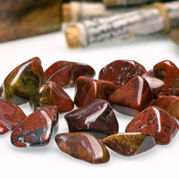 Chestnut Jasper Tumbled Polished Gemstone | Crystal Gemstone Shop.
