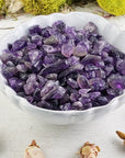Amethyst Gemstone Chips - 1 oz. Bag | Crystal Gemstone Shop.