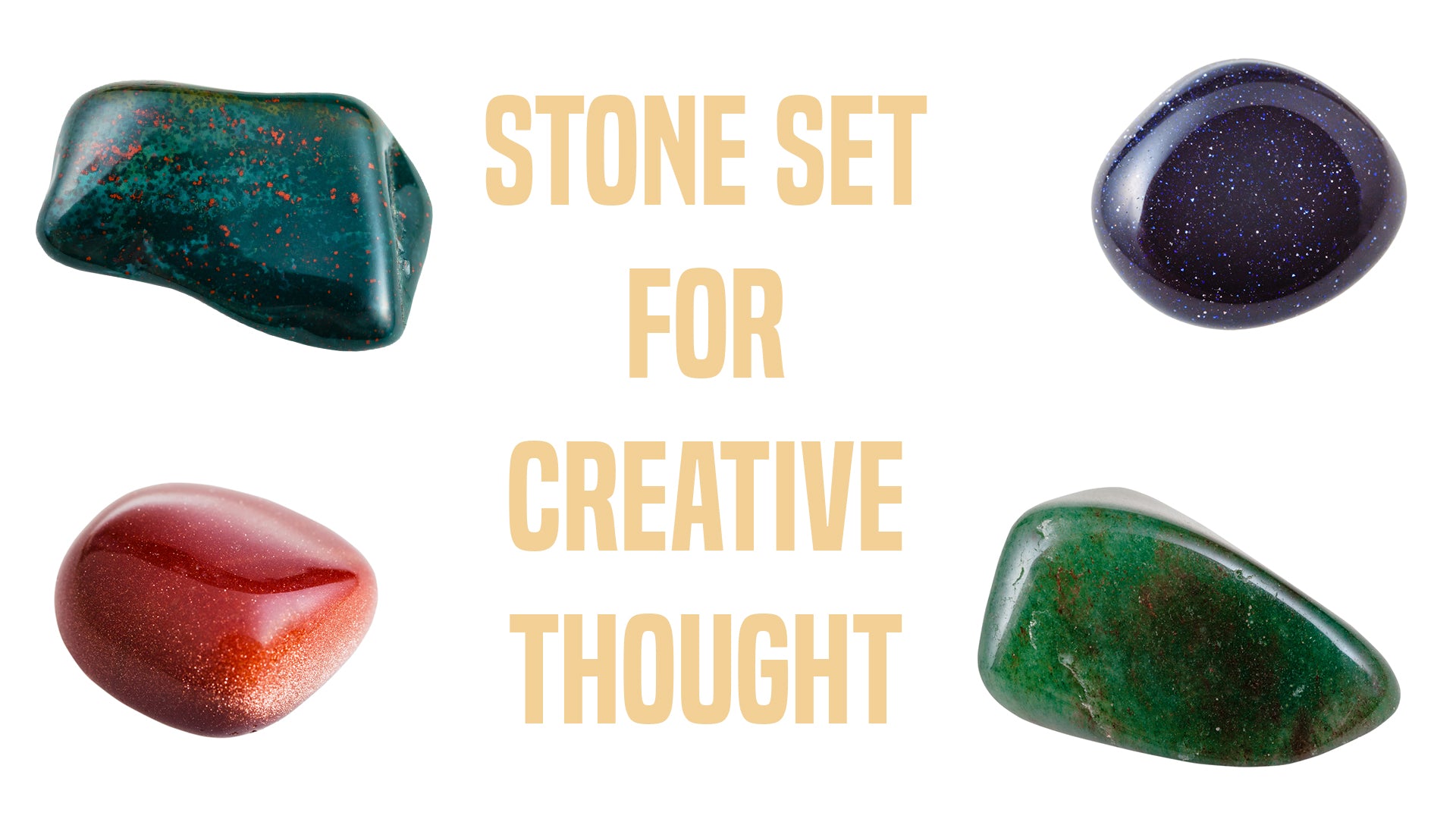 Creativity Gemstone Pocket Stone Set | Crystal Gemstone Shop.