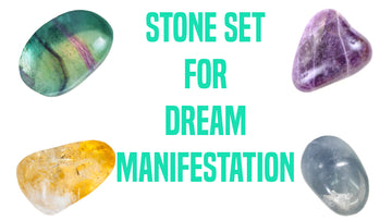 Dream Manifestation Gemstone Pocket Stone Set | Crystal Gemstone Shop.