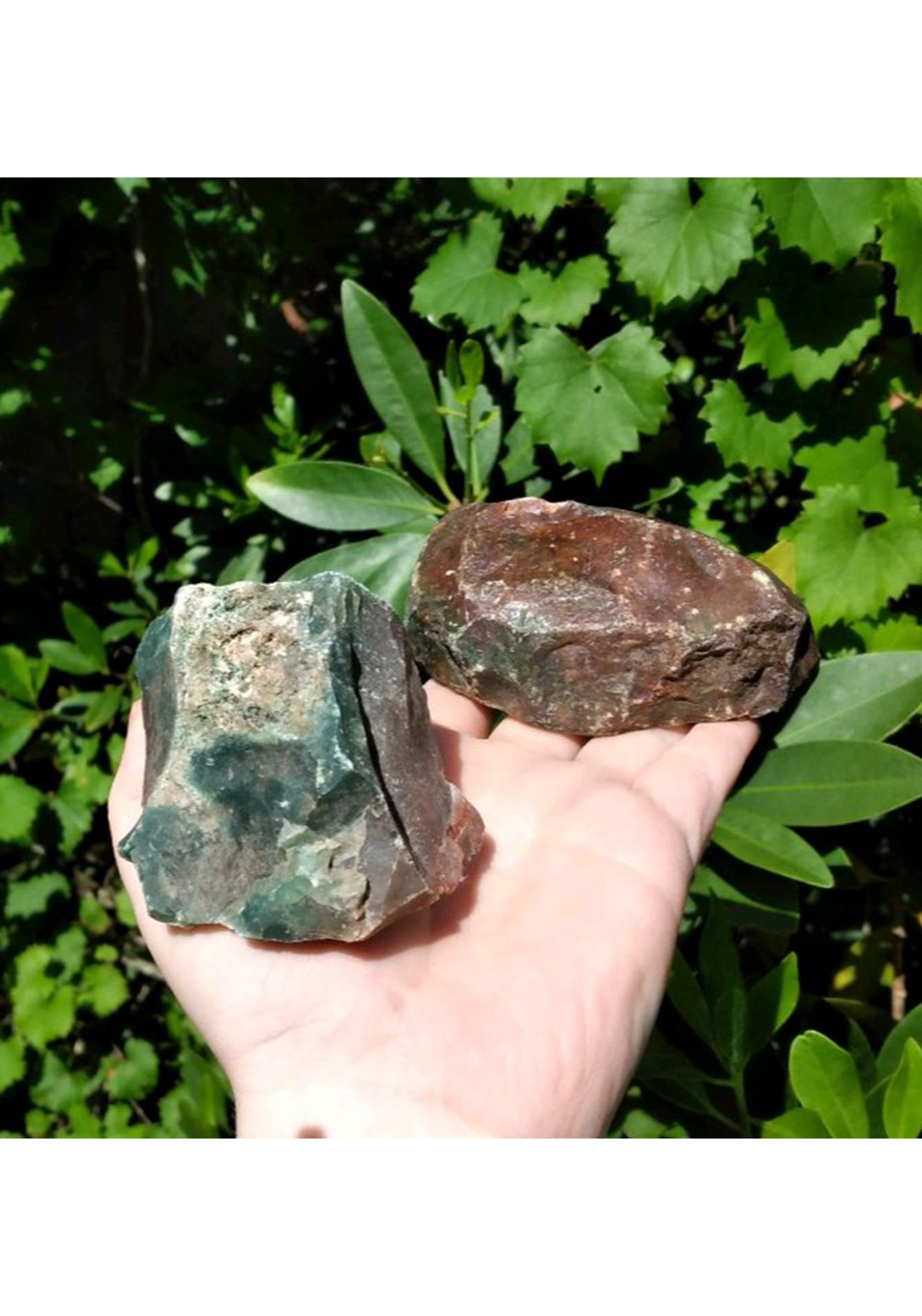 Fancy Jasper Natural Rough Gemstone Chunk - Large [ 2.75&quot; - 4&quot; Length ] 5