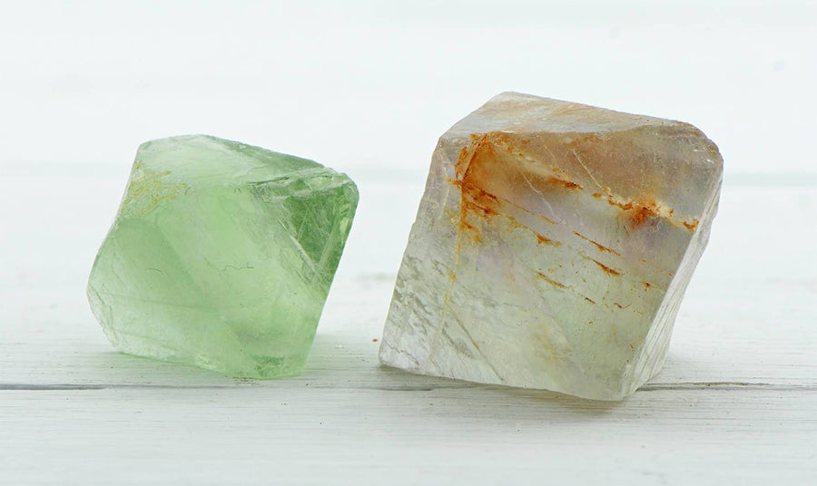 Fluorite Octahedron Small Gemstone - Single Stone or Bulk Wholesale Lots 2