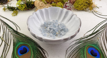 Celestite Natural Gemstone by the Bag | Crystal Gemstone Shop.