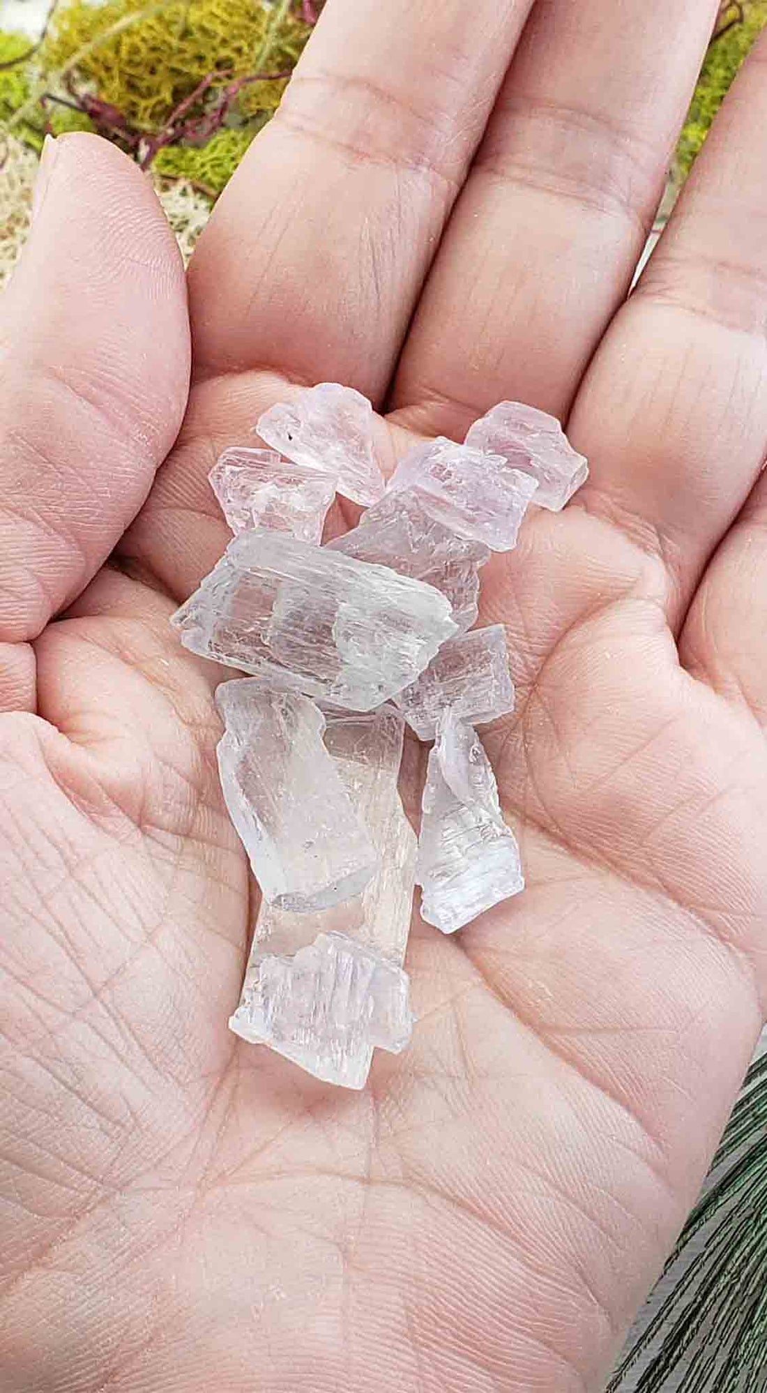 High Quality Kunzite Rough Natural Gemstone by the Bag