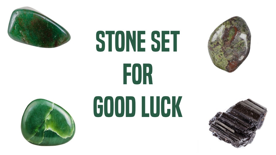 Good Luck Gemstone Pocket Stone Set | Crystal Gemstone Shop.