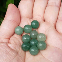 Green Aventurine Natural Gemstone Orb Marble - 10mm Sphere