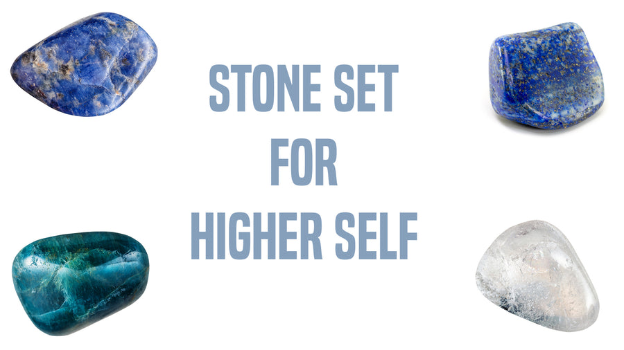 Higher Self Gemstone Pocket Stone Set | Crystal Gemstone Shop.