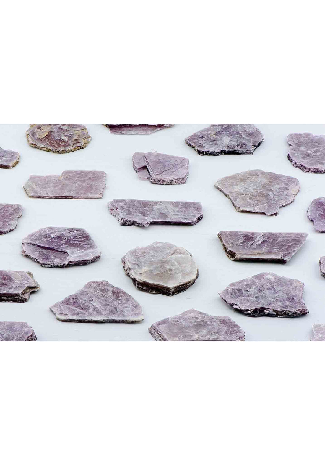 Lepidolite - Pink Lithium Mica - Gemstone Cleavage Slice - Stone of Letting Go 2