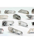 Graphite & Quartz Gemstone Point