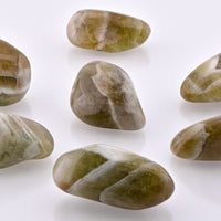 Prasiolite-Green Amethyst-Tumbled Polished Gemstone | Crystal Gemstone Shop.