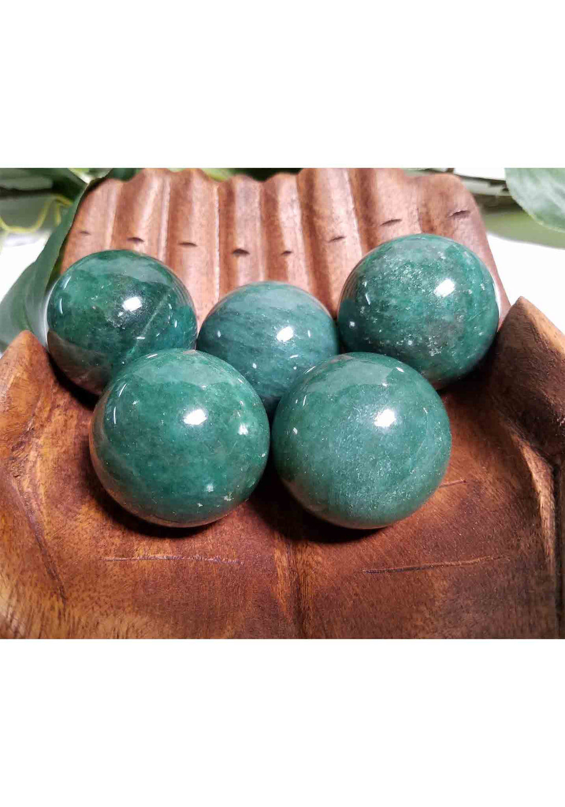 Green Aventurine Natural Gemstone Sphere 2
