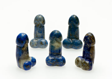 Lapis Lazuli Polished Phallus | Crystal Gemstone Shop.