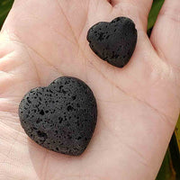 Lava Stone Rock Essential Oil Heart- Stone of the Core of the Earth 2