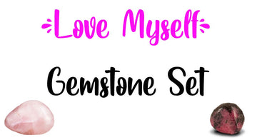 Love Myself Gemstone Pocket Stone Set | Crystal Gemstone Shop.