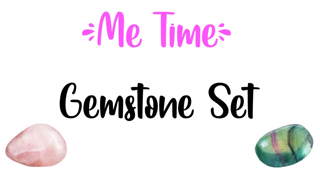 Me Time Gemstone Pocket Stone Set | Crystal Gemstone Shop.
