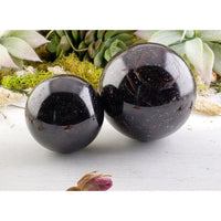 Garnet Gemstone Sphere Orb