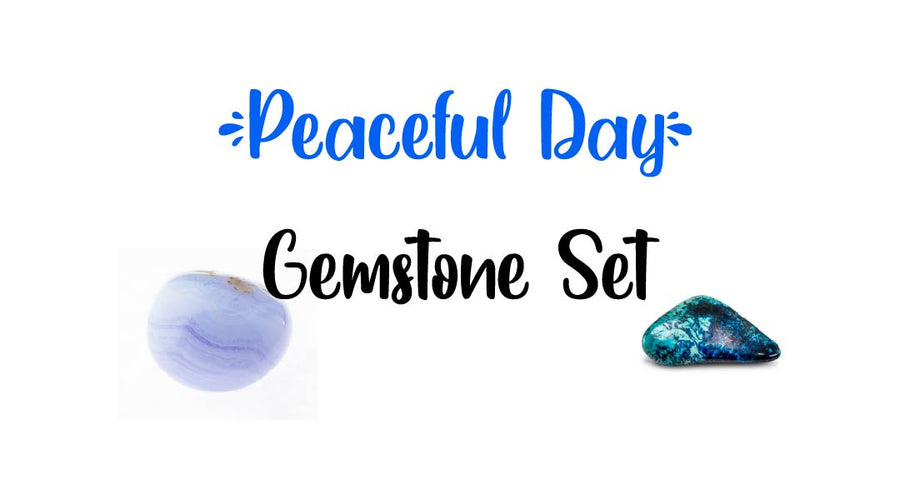 Peaceful Day Gemstone Pocket Stone Set | Crystal Gemstone Shop.
