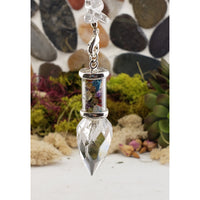 Faceted Gemstone Polished Pendulum - Amethyst, Quartz, or Rose Quartz 2