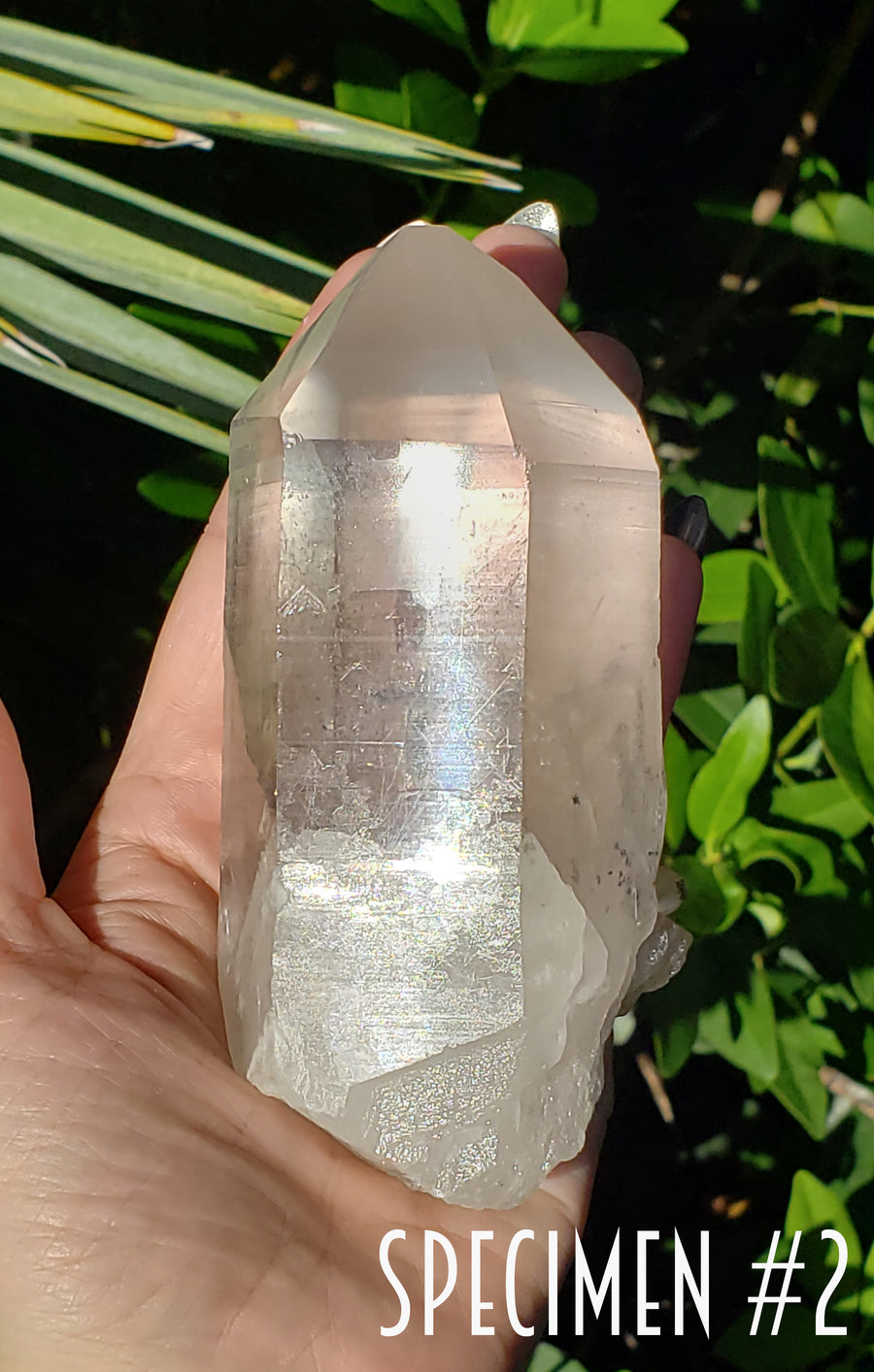 Phantom Included Quartz Natural Gemstone Point | Crystal Gemstone Shop.
